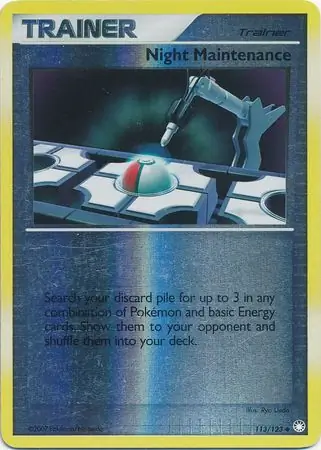 Night Maintenance Reverse Holo 113