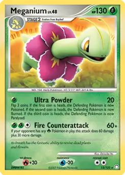 Meganium Holo 13