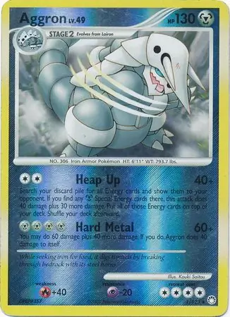 Aggron Reverse Holo 1 Normal
