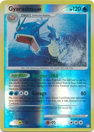 Gyarados Reverse Holo 26 Normal