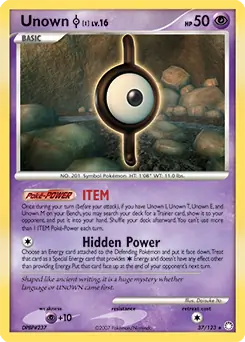 Unown I 37