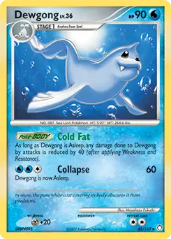 Dewgong 45 Normal