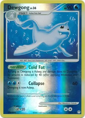 Dewgong Reverse Holo 45 Normal