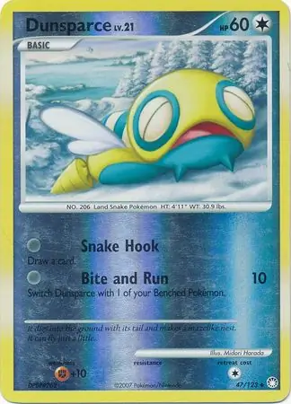 Dunsparce Reverse Holo 47 Normal