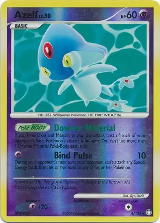 Azelf Reverse Holo 4 Normal