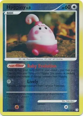 Happiny Reverse Holo 52 Normal