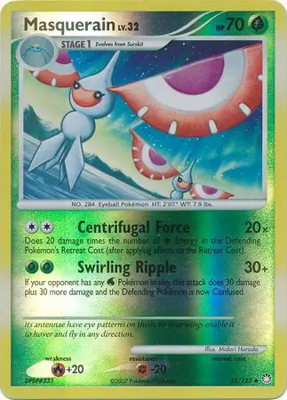 Masquerain Reverse Holo 55 Normal