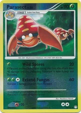 Parasect Reverse Holo 58 Normal