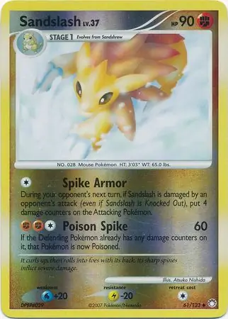 Sandslash Reverse Holo 61