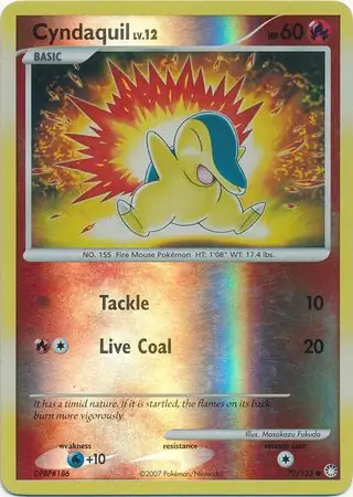 Cyndaquil Reverse Holo 79 Normal