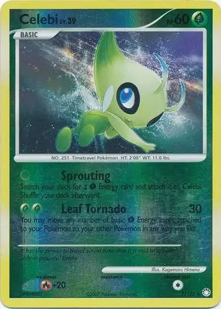 Celebi Reverse Holo 7 Normal