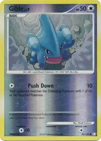 Gible Reverse Holo 85 Normal