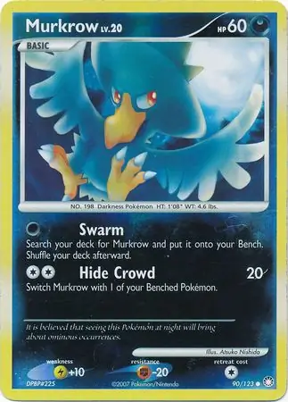 Murkrow Reverse Holo 90 Normal