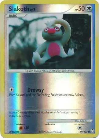 Slakoth Reverse Holo 99 Normal