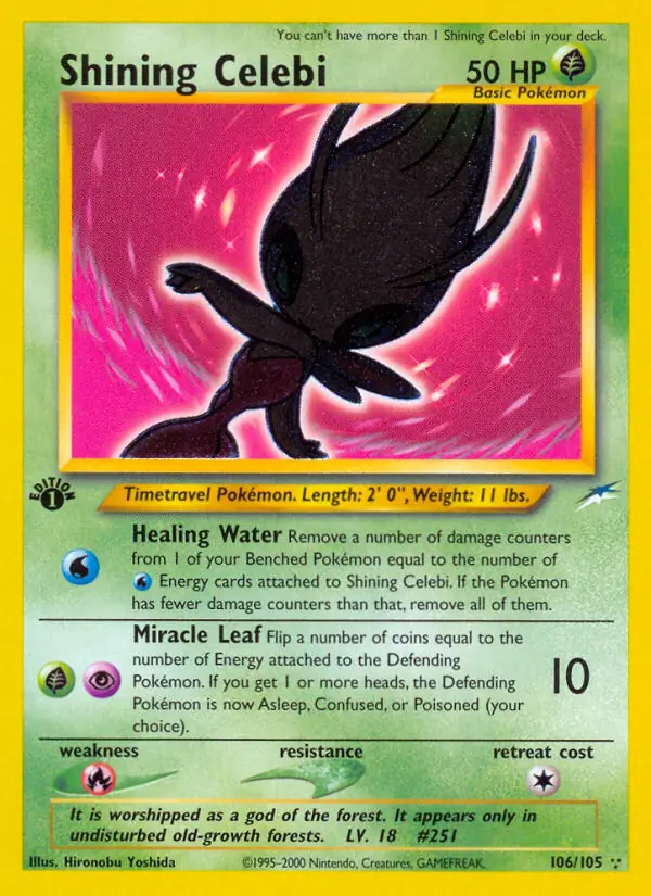 Shining Celebi 106