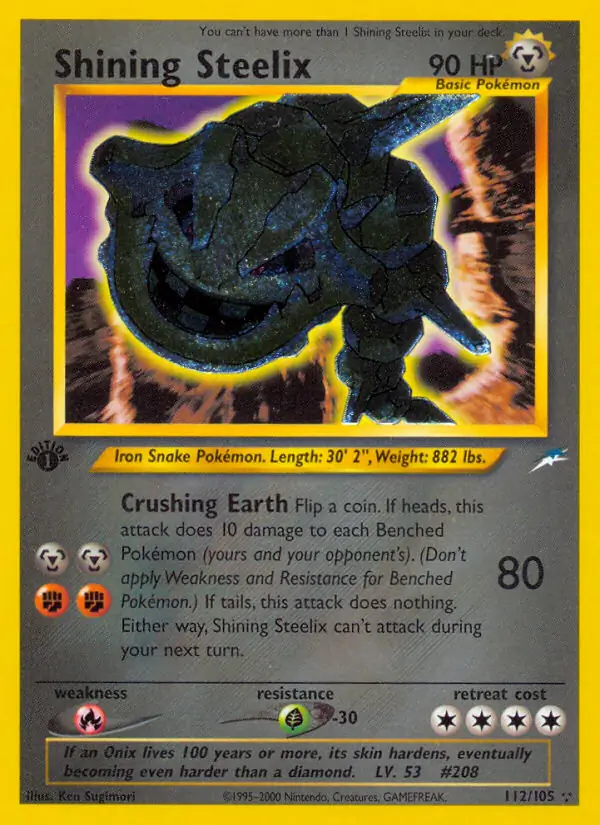 Shining Steelix 112 Normal