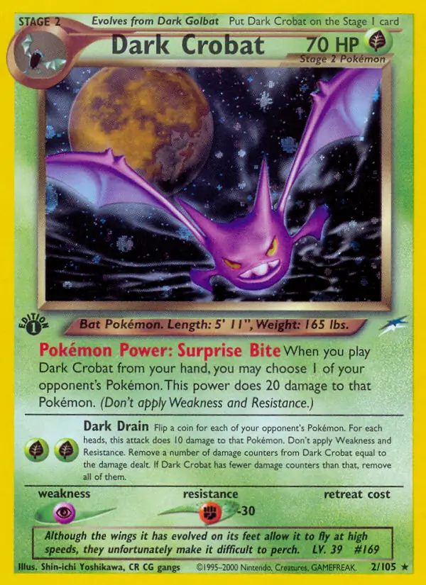 Dark Crobat Holo 2