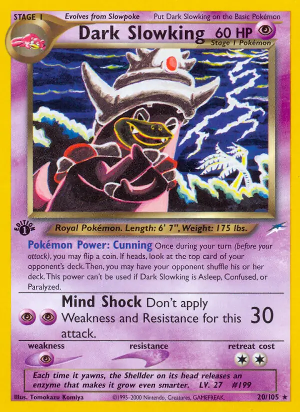 Dark Slowking 20 Normal