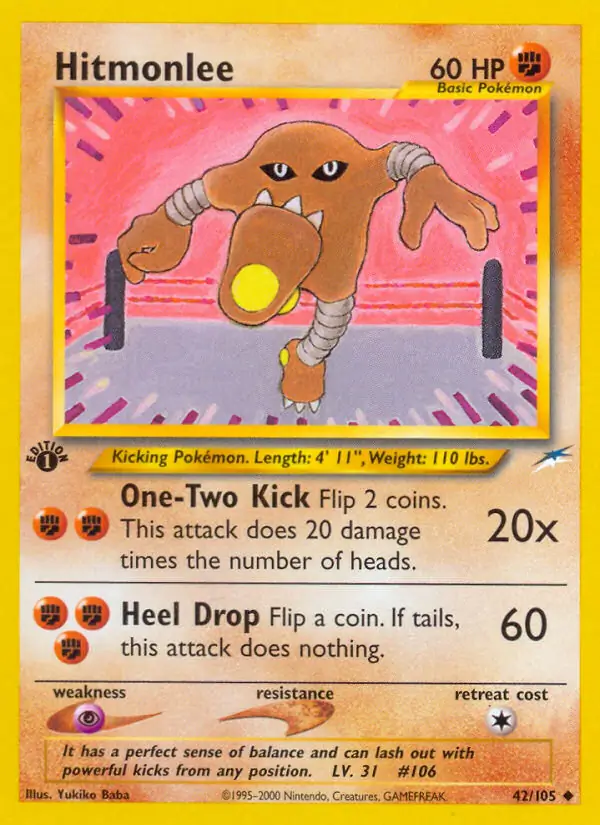 Hitmonlee 42 Normal
