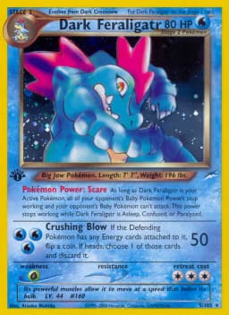 Dark Feraligatr Holo