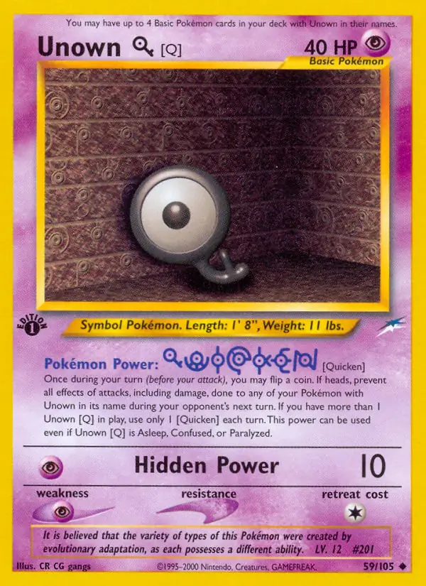 Unown [Q] 59 Normal