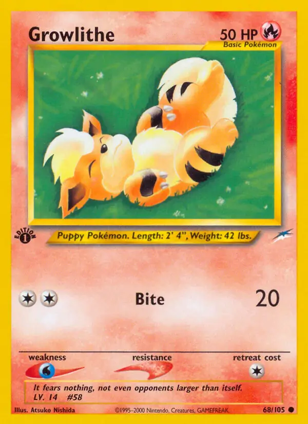 Growlithe 68 Normal