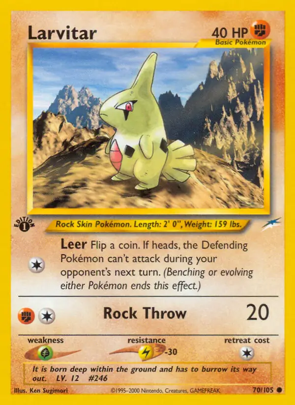 Larvitar 70 Normal