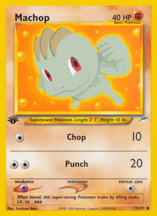 Machop 73 Normal