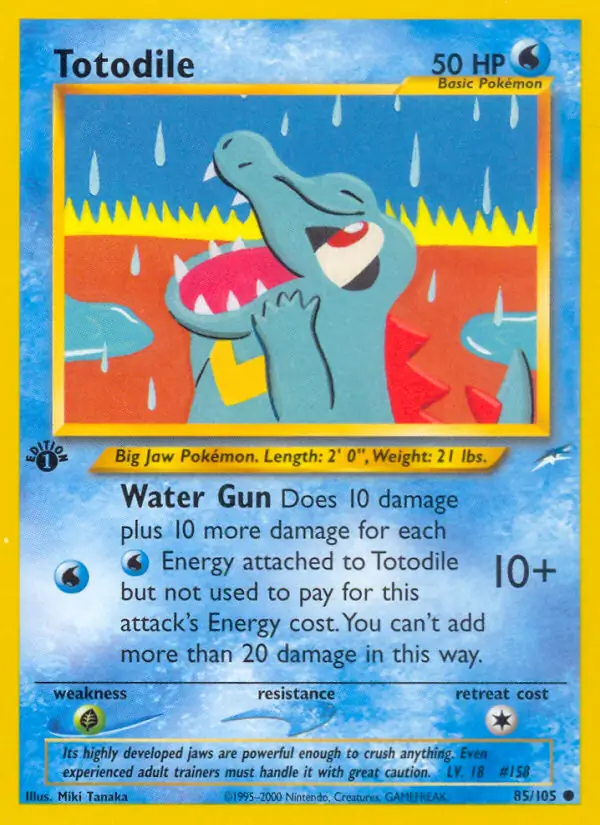 Totodile 85 Normal