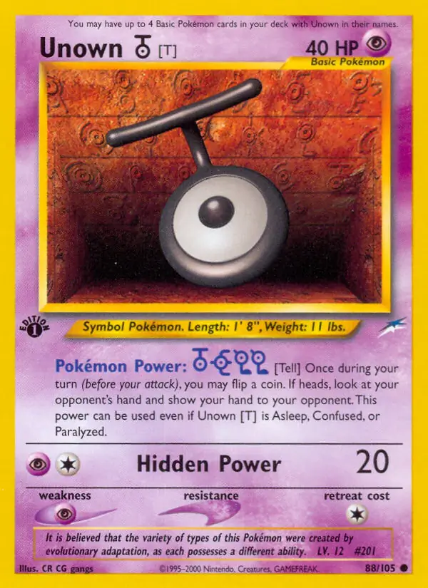 Unown [T] 88
