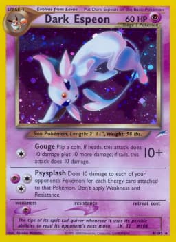 Dark Espeon Holo