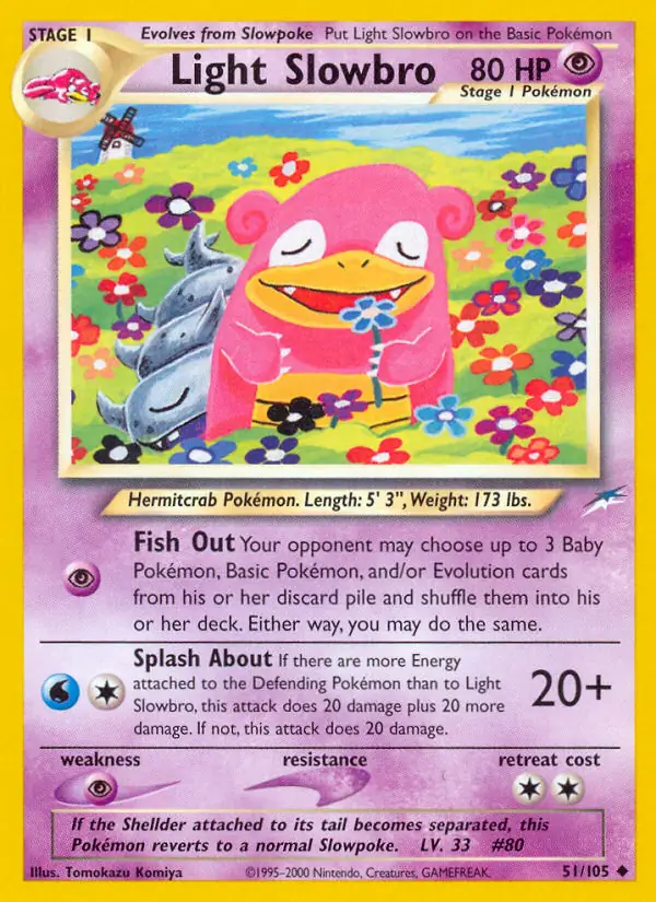 Light Slowbro 51 Normal