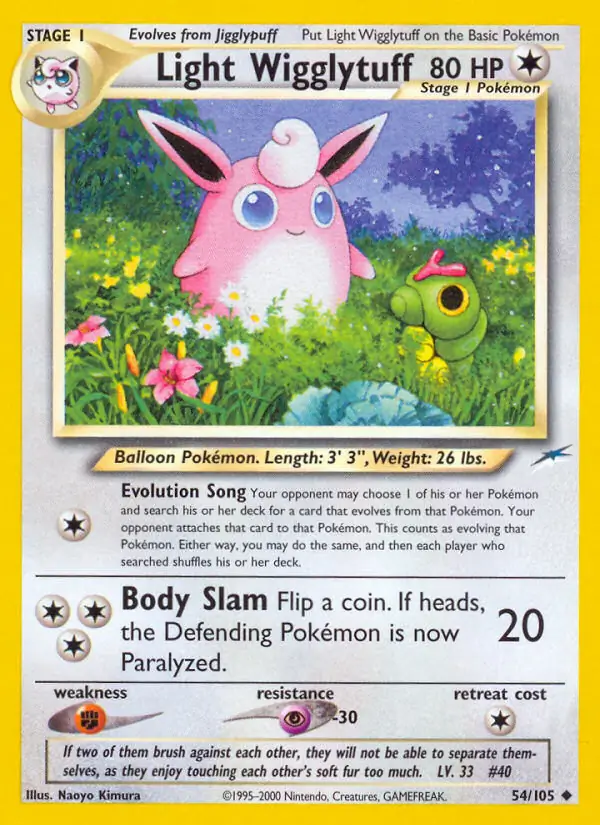 Light Wigglytuff 54 Normal