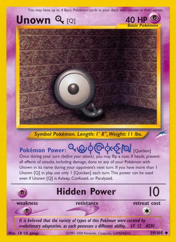 Unown [Q] 59 Normal