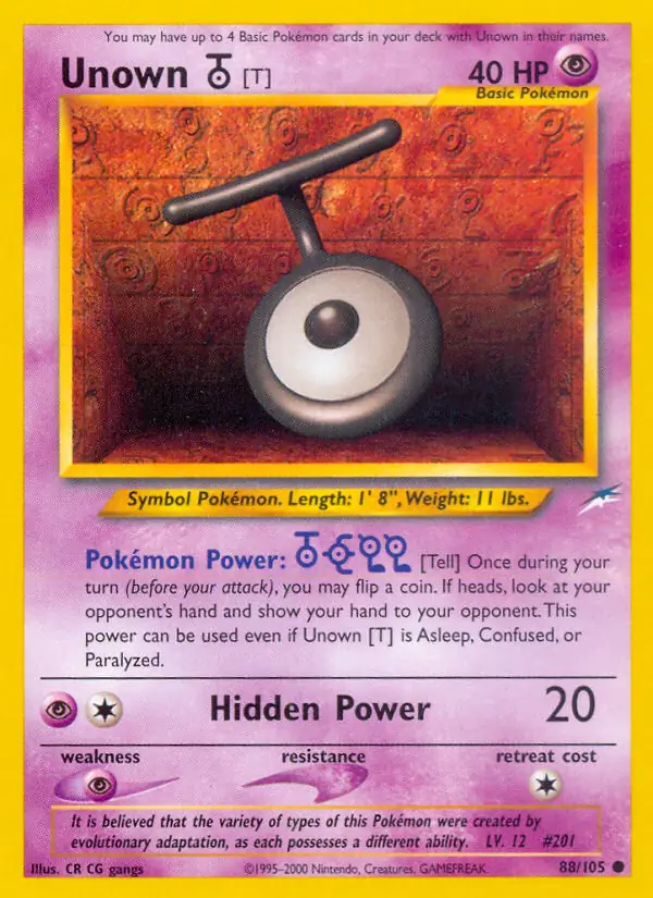 Unown [T] 88