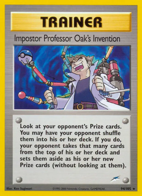 Impostor Professor Oak's Invention 94