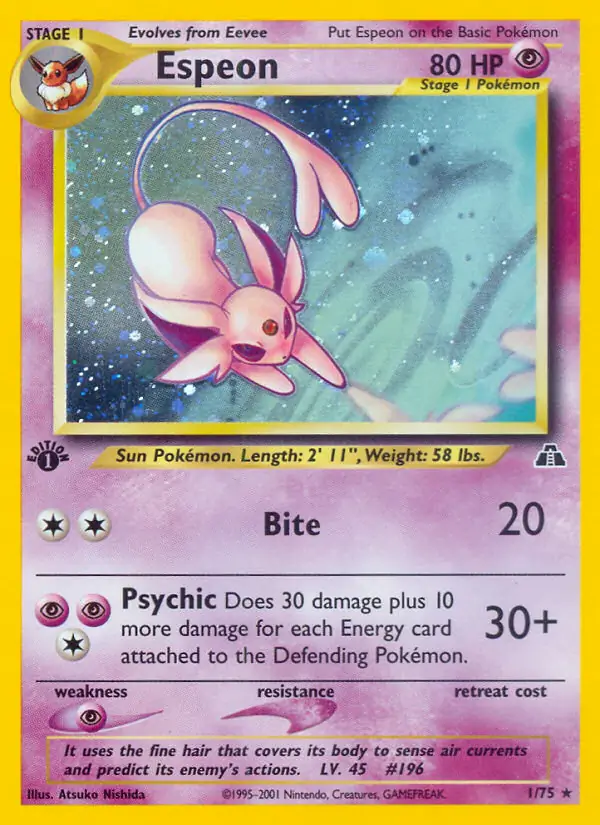 Espeon Holo 1