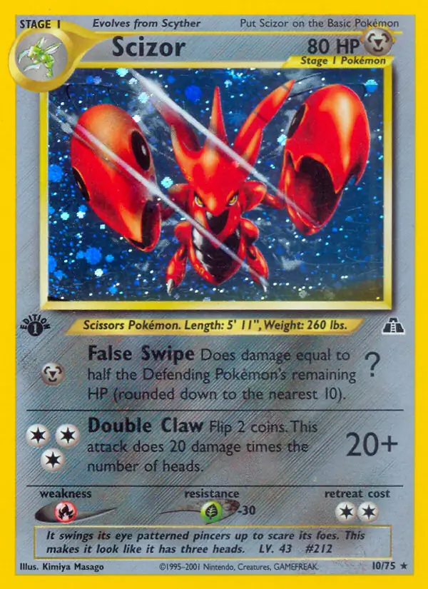 Scizor Holo 10 Normal