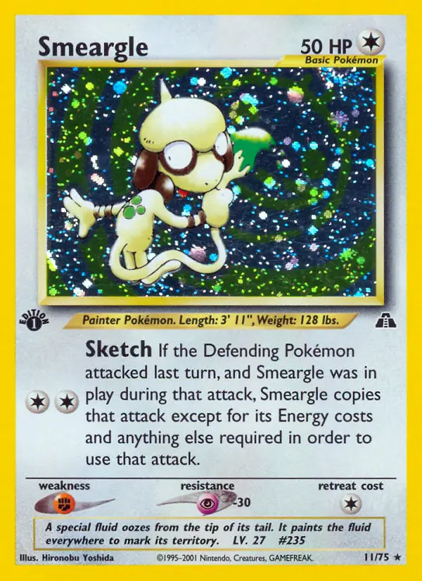 Smeargle Holo 11 Normal