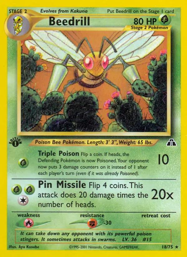 Beedrill 18 Normal