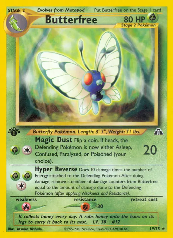 Butterfree 19 Normal