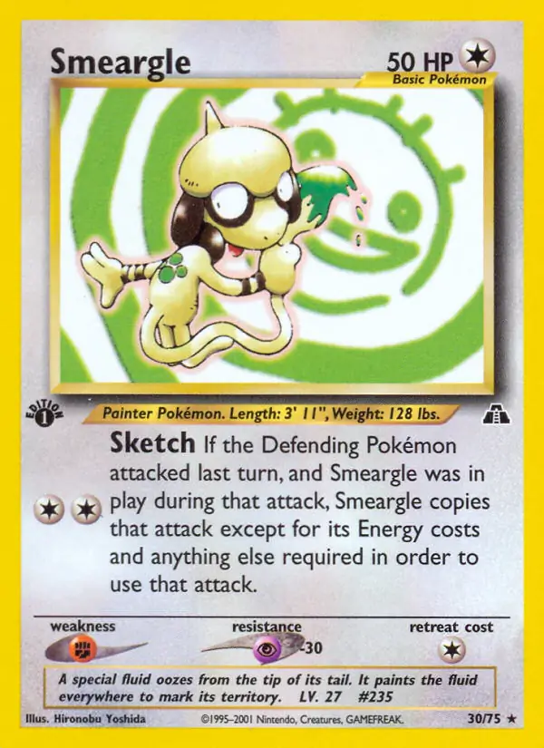 Smeargle 30 Normal