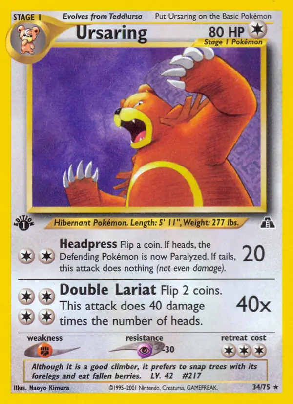 Ursaring 34 Normal