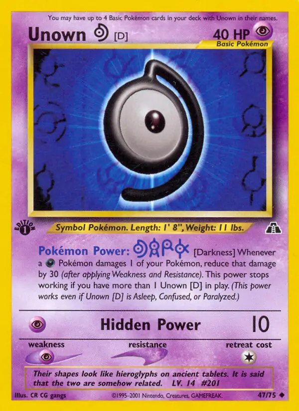 Unown [D] 47
