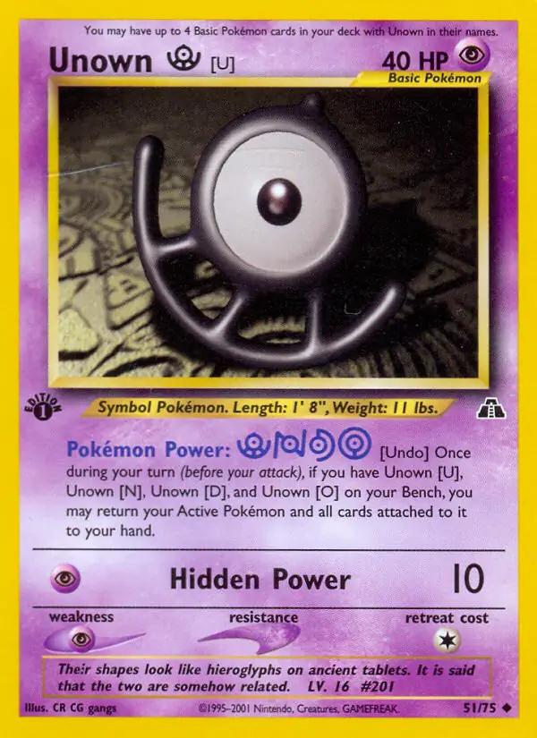 Unown [U] 51