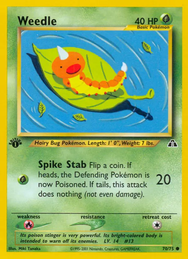 Weedle 70 Normal