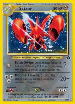 Scizor Holo