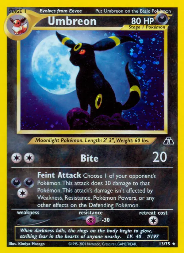 Umbreon Holo 13