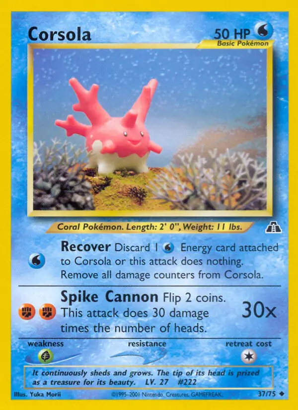 Corsola 37 Normal