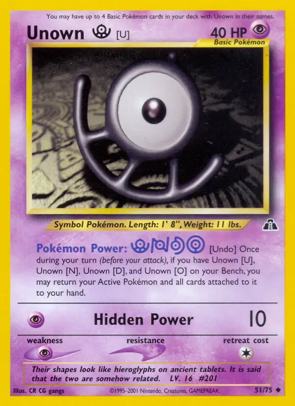 Unown [U] 51
